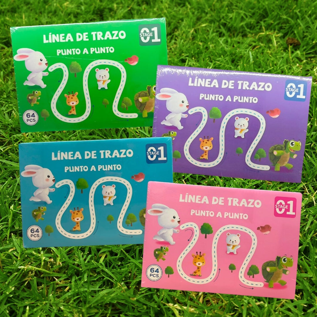 📖✨ Cuaderno de Trazos Mágicos – Despierta la Creatividad de los Pequeños 🌈✏️