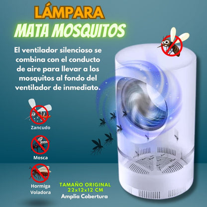 **💡 Lámpara LED UV 🦟 Atrapa y Elimina Mosquitos, Moscas y Hormiga Voladora: Protección Silenciosa y Eficaz para Tu Hogar y Exteriores 🏡✨**