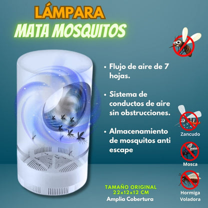 **💡 Lámpara LED UV 🦟 Atrapa y Elimina Mosquitos, Moscas y Hormiga Voladora: Protección Silenciosa y Eficaz para Tu Hogar y Exteriores 🏡✨**